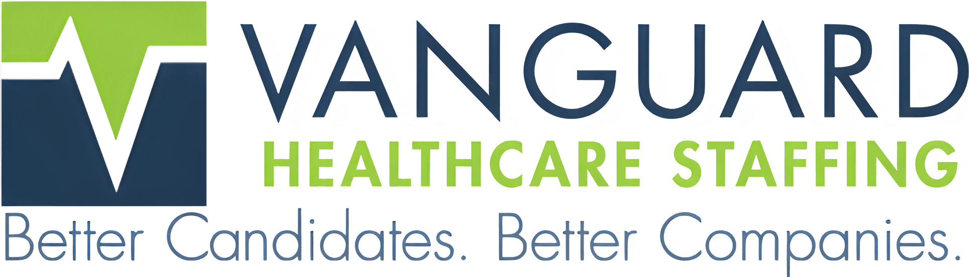 vanguard healthcare staffing business logo